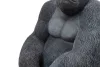 Kare Design XL Gorilla Műanyag Dekoráció Fekete 76cm