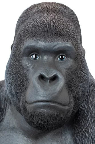 Kare Design XL Gorilla Műanyag Dekoráció Fekete 76cm
