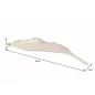INVICTA tál LEAF 65 cm arany - alumínium