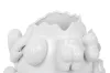 KARE Body Parts Kézműves Kerámia Váza Fehér 37cm
