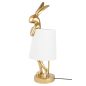 KARE Rabbit Dekoratív Asztali Lámpa Fehér-Arany 88cm