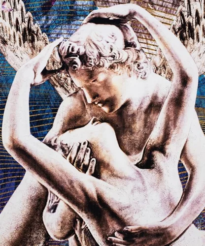 KARE festmény LOVERS 266x150 cm