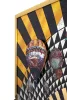 KARE Balloons Művészi Fali Kép Fekete-Arany Keret 160x260