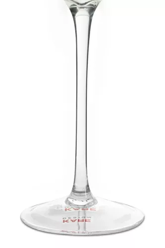 KARE Riffle Pezsgőspohár Üveg Átlátszó Bordázott 215ml