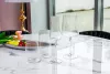 KARE Riffle Pezsgőspohár Üveg Átlátszó Bordázott 215ml