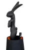 KARE Rabbit Asztali Lámpa Fekete Nyuszi Dizájn 68cm