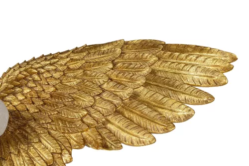 KARE Guardian Angel Fali Dekoráció Gyanta Fehér-Arany