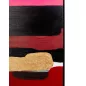   KARE Abstract Shapes Rózsaszín Akril Festmény Arany Részletekkel