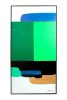 KARE Design Abstract Shapes Zöld Akril Vászonkép Arany Részletekkel