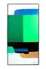 KARE Design Abstract Shapes Zöld Akril Vászonkép Arany Részletekkel