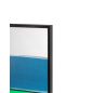 KARE Design Abstract Shapes Zöld Akril Vászonkép Arany Részletekkel