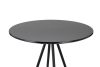 KING HOME LANZA 60 Bárasztal MDF Fekete Modern