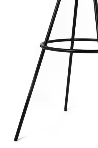 KING HOME LANZA 60 Bárasztal MDF Fekete Modern