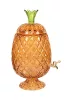 KARE Design Pineapple Ananász Italadagoló Borostyán Üveg