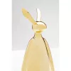 KARE Design Sitting Rabbit Arany Kerámia Dekorációs Figura 35 cm