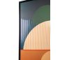 Kare Design Sunrise Modern Geometrikus Vászonkép Fekete Keretben