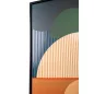   Kare Design Sunrise Modern Geometrikus Vászonkép Fekete Keretben
