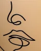 KARE Faccia Arte Tri Colore Vászonkép Absztrakt Művészeti 90x120