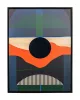 KARE Design Sunset Modern Művészeti Vászonkép Fekete Kerettel