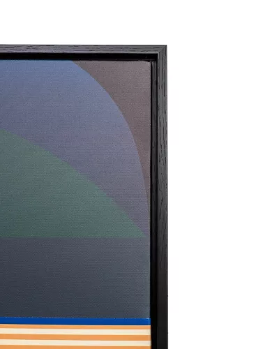 KARE Design Sunset Modern Művészeti Vászonkép Fekete Kerettel