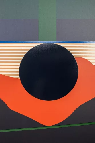 KARE Design Sunset Modern Művészeti Vászonkép Fekete Kerettel