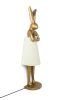KARE Rabbit Állólámpa Polyresin Arany Nyúl 150 cm