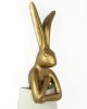 KARE Rabbit Állólámpa Polyresin Arany Nyúl 150 cm