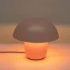 KARE Mushroom Acél Asztali Lámpa Barackszín 27 cm