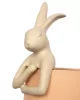 KARE Rabbit Asztali Lámpa Gyanta Barackszínű 50cm