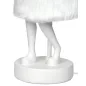 KARE Rabbit Fur Asztali Lámpa Műgyanta Fehér Ezüst 50cm