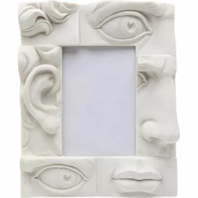 KARE Body Parts Művészi Képkeret Fehér Polirezin 10x15