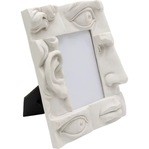 KARE Body Parts Művészi Képkeret Fehér Polirezin 10x15
