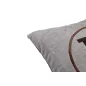 King Home Paris Home Lovas Díszpárna Chenille Szürke