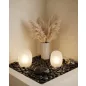   King Home dekoratív kerti kavics 5-8 cm fekete természetes kő
