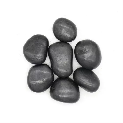 King Home Otoczak 2-3 cm dekorációs kavics polerozott fekete 100 kg