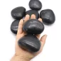   King Home otoczak dekoracyjny 3-5 cm polerowany czarny 200 kg