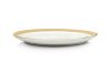 KARE Bell Porcelán Tányér Fehér-Arany 26 cm