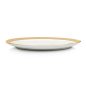 KARE Bell Porcelán Tányér Fehér-Arany 31 cm