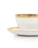 KARE Bell Porcelán Teáscsésze Fehér-Arany