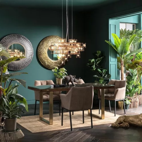 KARE Fiddle Leaf Műnövény Dekoráció 120 cm