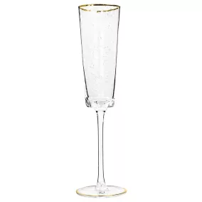   KARE Hommage Kézműves Pezsgőspohár Arany Szegéllyel 165ml