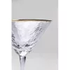 KARE Hommage Martini Kristálypohár Arany Szegéllyel 240ml