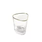 KARE Hommage Kézműves Üvegpohár Arany Szegéllyel 300ml