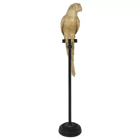 KARE álló díszítés PARROT 116 cm arany