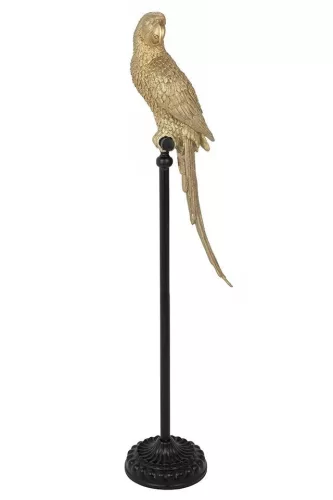 KARE álló díszítés PARROT 116 cm arany