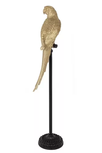KARE álló díszítés PARROT 116 cm arany