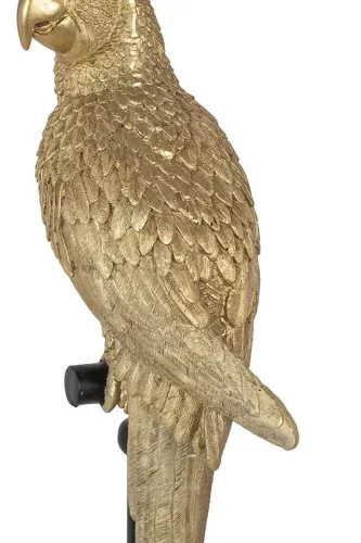 KARE álló díszítés PARROT 116 cm arany