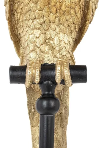 KARE álló díszítés PARROT 116 cm arany