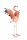Kare Design Flamingo Road Fly Polimer Korall Dekoratív Szobor