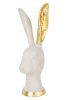 Kare Design Bunny Gold Fehér-Arany Nyúl Dekorációs Szobor
